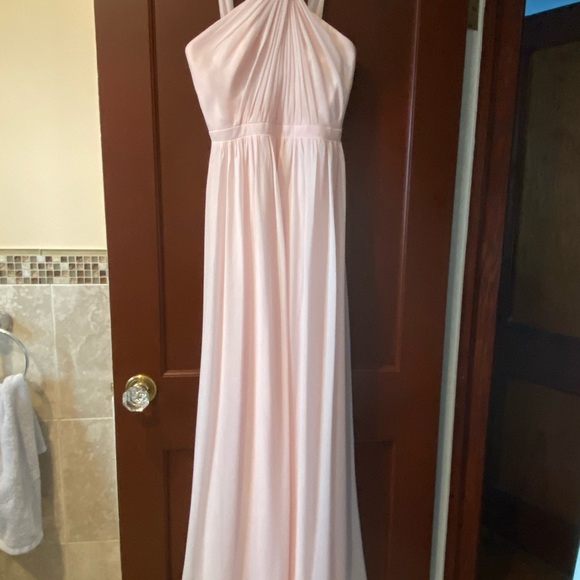 Blush Pink Bridal / Prom Gown 59” long - Picture 5 of 10
